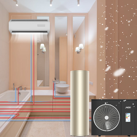 Pompă de căldură pentru încălzire și răcire pentru locuințe cu economie de energie